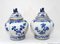 Nanking Porcelain Temple Jars in Blue and White 1