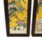 Targhe in porcellana dipinta Famille Jaune, Cina, set di 4, Immagine 4