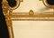 Specchio Art Nouveau con cornice dorata, Immagine 7