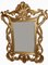 Specchio rococò dorato con cornice intagliata, Immagine 1