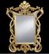 Gilt Rococo Pier Mirror in Carved Frame, Image 2