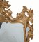 Espejo Chippendale Pier con marco tallado dorado, Imagen 8