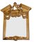 Englischer neoklassizistischer vergoldeter Spiegel mit palladianischen Putten 1