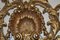 Espejos de muelle ovalados rococó franceses con espejo dorado Luis XVI, Imagen 9