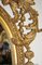 Espejos de muelle ovalados rococó franceses con espejo dorado Luis XVI, Imagen 11