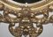Espejos de muelle ovalados rococó franceses con espejo dorado Luis XVI, Imagen 6