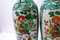 Large Chinese Canton Porcelain Vases, Set of 2, Image 2