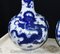 Ming Chinese Porcelain Vases in Blue and White Urns, Set of 2 4