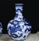 Ming Chinese Porcelain Vases in Blue and White Urns, Set of 2 6
