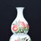 Chinese Double Gourd Wucai Porcelain Vases, Set of 2 7