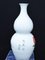 Chinese Double Gourd Wucai Porcelain Vases, Set of 2 4