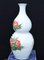 Chinese Double Gourd Wucai Porcelain Vases, Set of 2 1