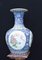 Ming Chinese Shanping Temple Porcelain Vases, Set of 2 1