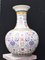 Chinese Qianlong Bulbous Shangping Form Porcleain Vases, Set of 2 6