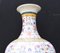 Jarrones Qianlong chinos con forma de bulbo de porcelana. Juego de 2, Imagen 3