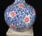Chinese Ming Porcelain Floral Bulbous Vases, Set of 2 8