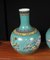 Vases Qianlong Shangping en Porcelaine à Décor Oiseau de Paradis, Chine, Set de 2 9