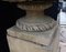Large English Stone Garden Urn on Pedestal Plinth 12