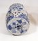 Chinese Ming Blue and White Stool Porcelain Vases, Set of 2 4