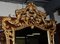Grand Miroir Chippendale Doré en Verre Rococo 3