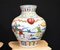 Jarrones Qianlong chinos de porcelana pintados a mano. Juego de 2, Imagen 2