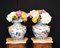 Vasi Qianlong in porcellana dipinti a mano, Cina, set di 2, Immagine 8