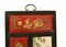 Chinese Qianlong Porcelain Plaques with Hardwood Screens, Set of 2, Image 9