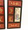 Placas Qianlong chinas de porcelana con pantallas de madera. Juego de 2, Imagen 5