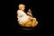 Estatua budista de porcelana Qing china, Imagen 5