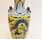 Imperial Ming Chinese Yellow Porcelain Painted Dragon Vases, Set of 2 5