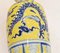 Imperial Ming Chinese Yellow Porcelain Painted Dragon Vases, Set of 2, Image 9