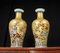 Vases Oiseaux en Porcelaine Jaune, Chine, Set de 2 9