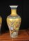 Chinese Yellow Porcelain Bird Vases Bird, Set of 2 3