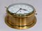 Antique Brass Maritime Wall Clock, 1930s 3