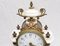 Candelabros de adorno y reloj de manto antiguo de mármol, década de 1890. Juego de 3, Imagen 8