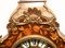 Italienische Tiffany Uhr mit Intarsien auf Ständer, 1920er 7