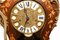 Italienische Tiffany Uhr mit Intarsien auf Ständer, 1920er 11