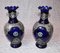 Austrian Cobalt Glass Vases with Silver Plate Mounts from Loetz, 1985, Set of 2 4