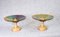 French Empire Glass Ormolu Comports Bowls, Set of 2 1