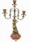 Empire French Clock Set with Garniture Cherub Gilt Candelabras, Set of 3 9