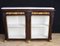 French Rosewood Sideboard in Carved Display Cabinet 1