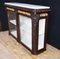 French Rosewood Sideboard in Carved Display Cabinet 10