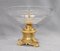 French Empire Ormolu Schliff Glasschale 1