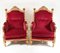 Empire French Gilt Armchairs, 1930s, Set of 2, Image 1