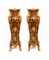 Rococo French Gilt Pedestal Stands, Set of 2 1