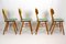 Vintage Wooden Dining Chairs from Ton, 1971, Set of 4 3