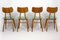 Vintage Wooden Dining Chairs from Ton, 1971, Set of 4 6