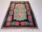 Large Vintage Moldovan Wool Square Kilim Rug, Image 1