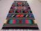 Large Vintage Moldovan Wool Square Kilim Rug, Image 9