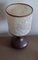 Lámpara de mesa vintage con base de cerámica brillante, años 70, Imagen 3